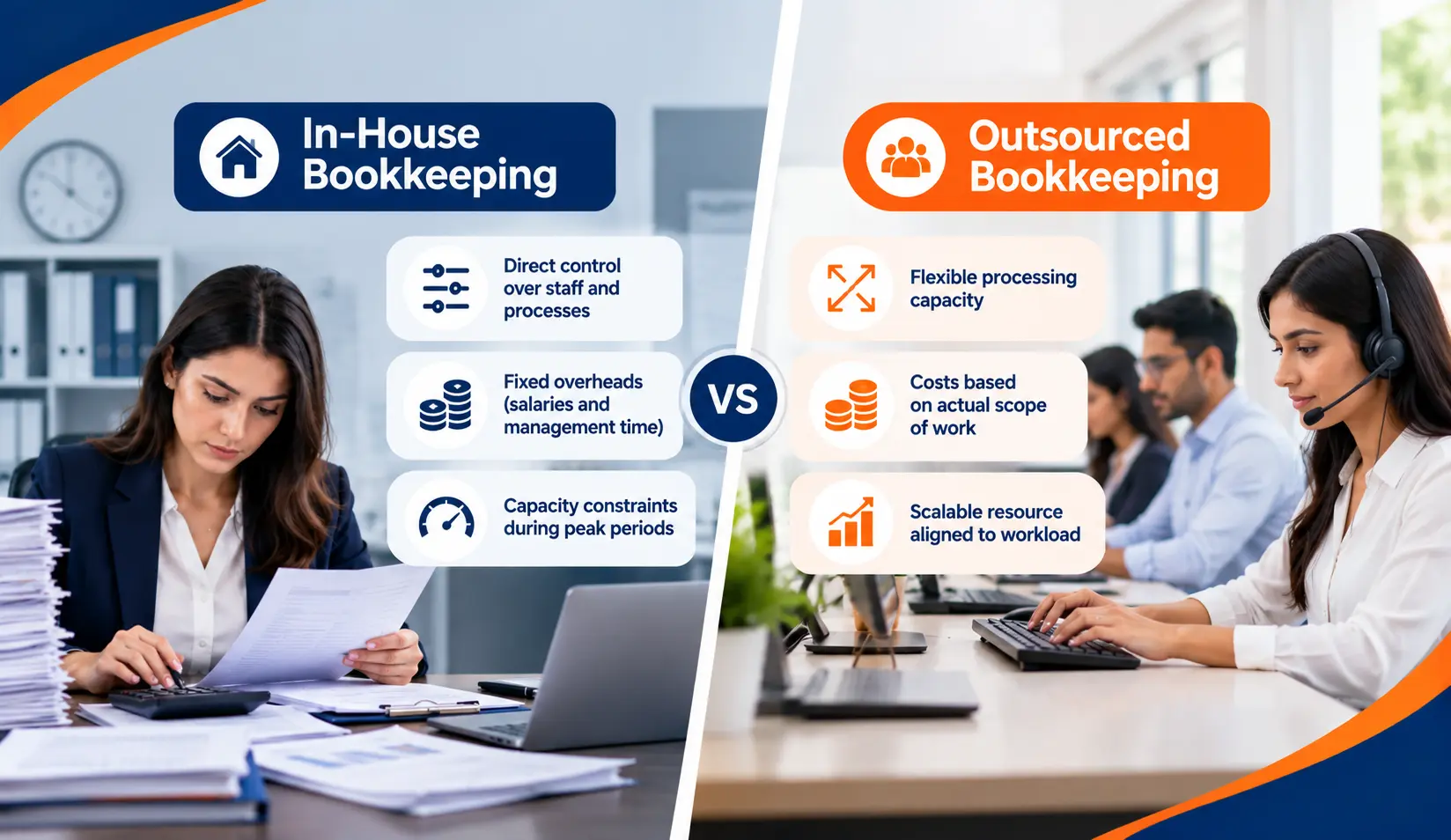 In-House vs Outsourced Bookkeeping